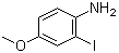 4-Methoxy-2-iodoaniline molecular structure (CAS 191348-14-8)