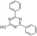structure of CAS# 1917-44-8, 2,4-Diphenyl-6-hydroxy-1,3,5-triazine