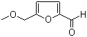 5-甲氧基甲基-2-呋喃甲醛分子结构 (CAS 1917-64-2)