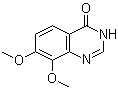 structure of CAS# 19178-11-1, 7,8-Dimethoxy-4(3H)-quinazolinone