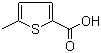 5-甲基-2-噻吩甲酸分子结构 (CAS 1918-79-2)