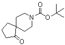 structure of CAS# 191805-29-5, 1,1-Dimethylethyl 1-Oxo-8-azaspiro[4.5]decane-8-carboxylate