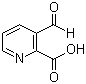 3-Formyl-2-pyridinecarboxylic acid molecular structure (CAS 19182-29-7)