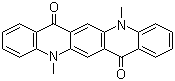 N,N'-Dimethylquinacridone molecular structure (CAS 19205-19-7)