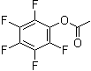 structure of CAS# 19220-93-0, Pentafluorophenyl acetate