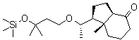 CAS # 192573-33-4, (1S,3aR,7aR)-Octahydro-7a-methyl-1-[(1S)-1-[3-methyl-3-[(trimethylsilyl)oxy]butoxy]ethyl]-4H-inden-4-one
