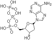 structure of CAS# 1927-31-7, 2'-脱氧腺苷 5'-三磷酸酯