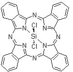 structure of CAS# 19333-10-9, Silicon phthalocyanine dichloride