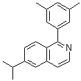 CAS 登录号：1936437-58-9, 1-(3,5-二甲基苯基)-6-(1-甲基乙基)异喹啉