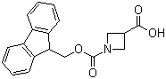 structure of CAS# 193693-64-0, Fmoc-L-Azetidine-3-carboxylic acid