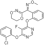 氟嘧菌酯分子结构 (CAS 193740-76-0)