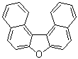 structure of CAS# 194-63-8, Dinaphtho[2,1-b:1',2'-d]furan