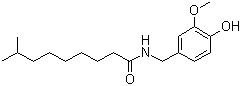 structure of CAS# 19408-84-5, Dihydrocapsaicin