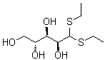 CAS # 1941-50-0, D-Arabinose diethyl dithioacetal, D-Arabinose diethyl mercaptal, NSC 19774