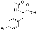 CAS # 194149-50-3, (2Z)-2-(Acetylamino)-3-(4-bromophenyl)-2-propenoic acid