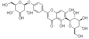 异肥皂草苷分子结构 (CAS 19416-87-6)