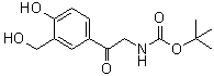 CAS 登录号：1942890-99-4, N-[2-[4-羟基-3-(羟基甲基)苯基]-2-氧代乙基]氨基甲酸叔丁酯
