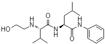CAS 登录号：194351-53-6, N-(2-羟基乙基)-L-缬氨酰-N-苯基-L-亮氨酰胺