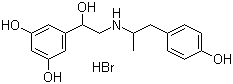 structure of CAS# 1944-12-3, Fenoterol hydrobromide