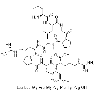 CAS # 194424-21-0, L-Leucyl-L-leucylglycyl-L-prolylglycyl-L-arginyl-L-prolyl-L-tyrosyl-L-arginine