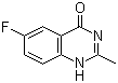 structure of CAS# 194473-04-6, 6-氟-2-甲基喹唑啉-4-酮