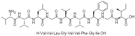 CAS # 194493-58-8, L-Valyl-L-valyl-L-leucylglycyl-L-valyl-L-valyl-L-phenylalanylglycyl-L-isoleucine