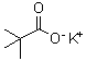 structure of CAS# 19455-23-3, 三甲基乙酸钾
