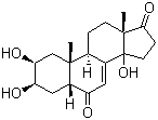 红苋甾酮分子结构 (CAS 19466-41-2)