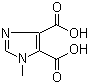 structure of CAS# 19485-38-2, 1-甲基咪唑-4,5-二甲酸