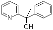 structure of CAS# 19490-92-7, alpha-甲基-alpha-苯基吡啶-2-甲醇