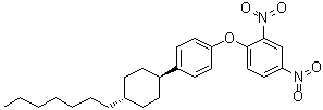 trans-1-[4-(4-Heptylcyclohexyl)phenoxy]-2,4-dinitrobenzene molecular structure (CAS 194939-20-3)