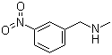 structure of CAS# 19499-61-7, (3-Nitrobenzyl)methylamine