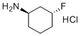 structure of CAS# 1951441-43-2, trans-3-Fluorocyclohexanamine HCl