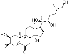 CAS 登录号：19595-18-7, 25S-牛膝甾酮