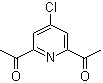 structure of CAS# 195967-10-3, 2,6-Diacetyl-4-chloropyridine