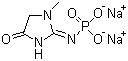 磷酸肌酸酐二钠盐分子结构 (CAS 19604-05-8)