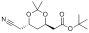 structure of CAS# 196085-84-4, Atorvastatin Acetonide t-Butyl Ester Side Chain (4R,6S)-Isomer