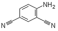 structure of CAS# 19619-22-8, 4-Amino-1,3-benzenedicarbonitrile