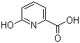 6-羟基吡啶-2-羧酸分子结构 (CAS 19621-92-2)