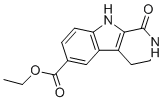 structure of CAS# 1967-75-5, 乙基1-氧代-2,3,4,9-四氢-1H-吡啶并[3,4-b]吲哚-6-羧酸酯