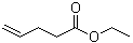 4-戊烯酸乙酯分子结构 (CAS 1968-40-7)