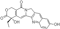 (S)-10-Hydroxycamptothecin molecular structure (CAS 19685-09-7)