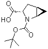 structure of CAS# 197142-34-0, (1R,3S,5R)-2-(tert-Butoxycarbonyl)-2-azabicyclo[3.1.0]hexane-3-carboxylic acid