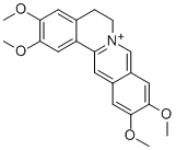 structure of CAS# 19716-66-6, Pseudopalmatine