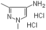 1,3-Dimethyl-1H-pyrazol-4-amine dihydrochloride molecular structure (CAS 197367-87-6)