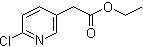 structure of CAS# 197376-47-9, 6-Chloro-3-pyridineacetic acid ethyl ester