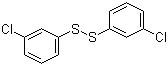 3,3'-Dichlorodiphenyl disulfide molecular structure (CAS 19742-92-8)