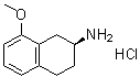 CAS 登录号：197446-42-7, (S)-8-甲氧基-1,2,3,4-四氢萘-2-胺盐酸盐