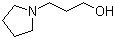structure of CAS# 19748-66-4, 1-(3-Hydroxypropyl)pyrrolidine