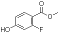 structure of CAS# 197507-22-5, Methyl 2-fluoro-4-hydroxybenzoate
